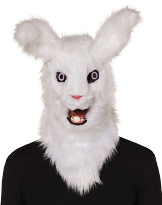 Halloween Bunny Mask
 Moving Mouth Rabbit Full Mask Spirithalloween