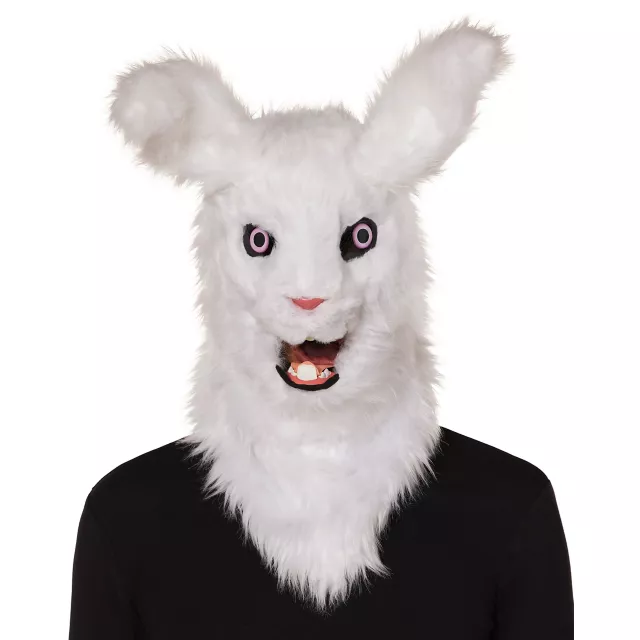 Moving Mouth Rabbit Full Mask - Spirithalloween.com