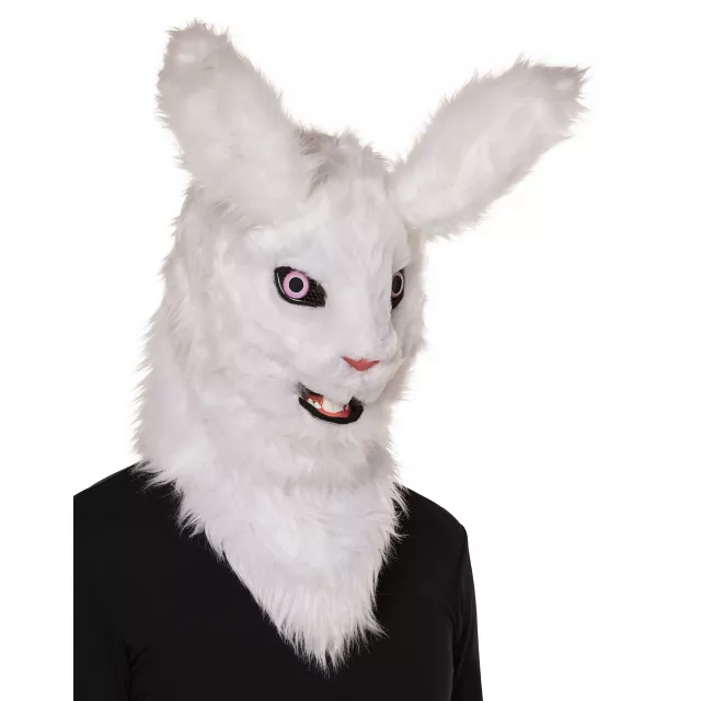 Moving Mouth Rabbit Full Mask - Spirithalloween.com