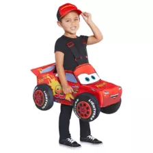 Toddler Lightning McQueen Ride-Along Costume - Cars at Spirit Halloween