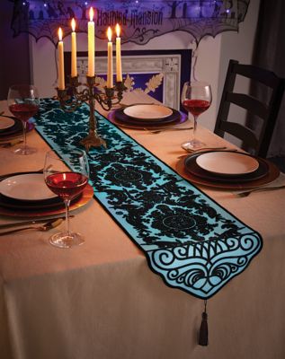 The Haunted Mansion Table Runner - Disney - Spirithalloween.com