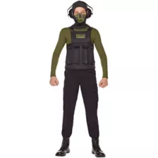 Kids Army Costume Kit at Spencer's