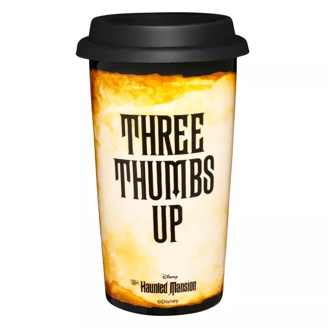 Three Thumbs Up Travel Tumbler 13 oz. - The Haunted Mansion at Spencer's