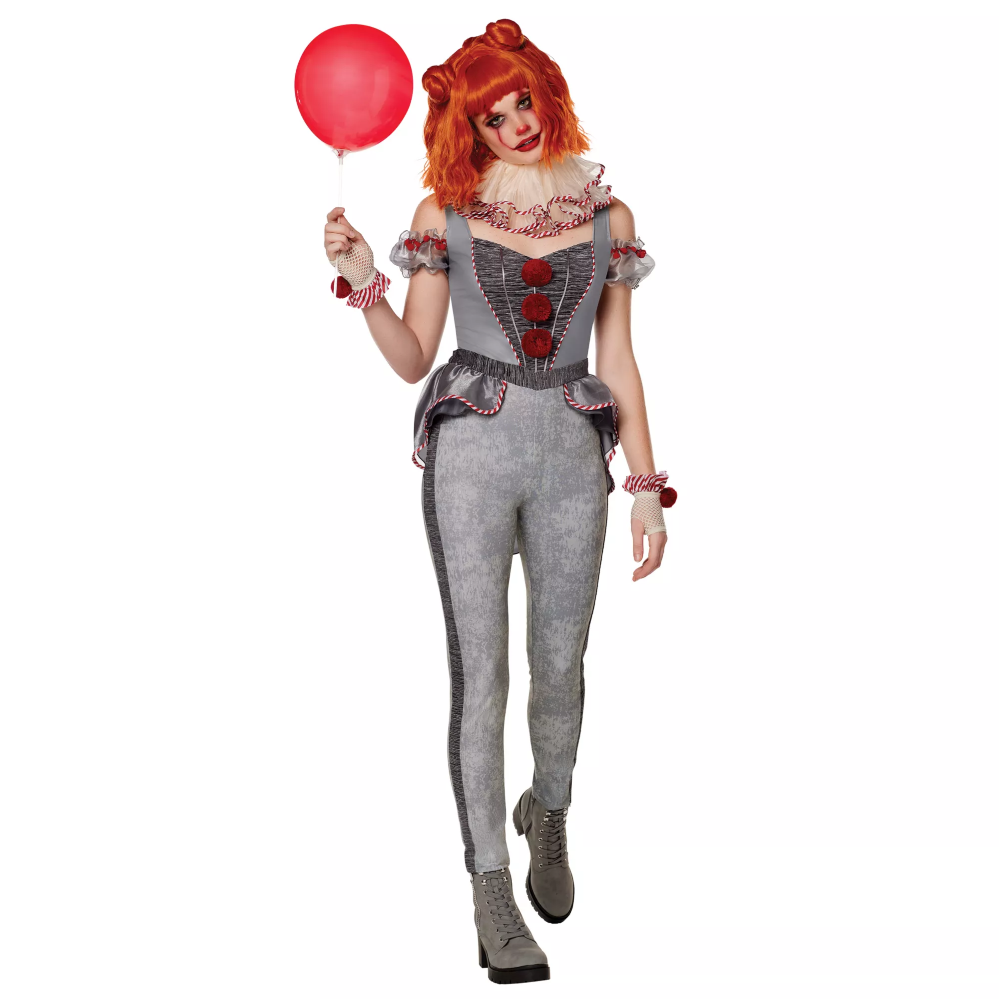 Adult Pennywise It Costume - The Signature Collection at Spirit Halloween