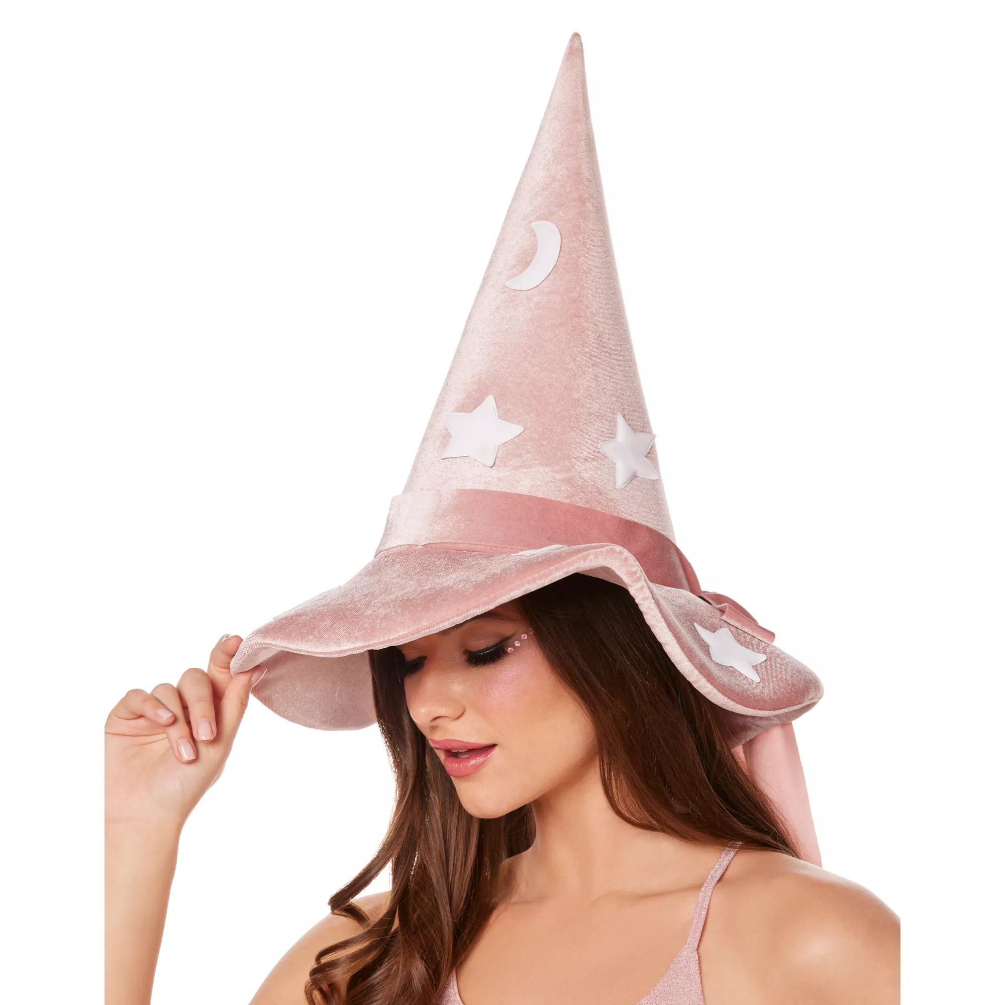 Pink Celestial Witch Hat at Spirit Halloween