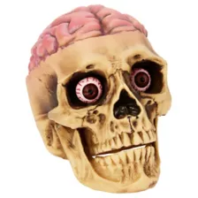 Skull with Brain Decoration at Spirit Halloween