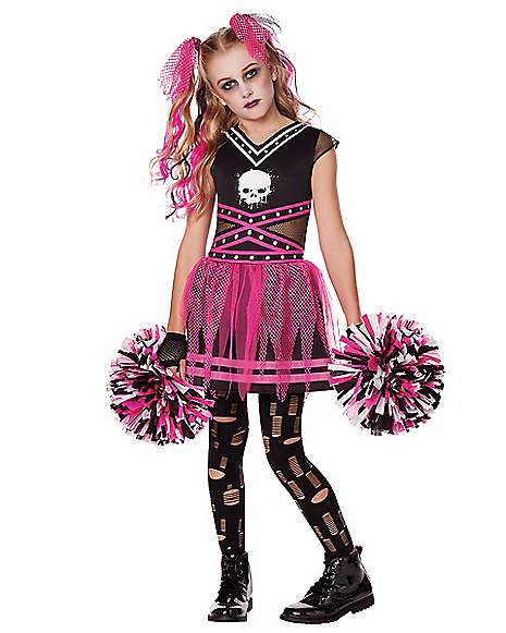 Kids Scare Squad Cheerleader Costume - Spirithalloween.com