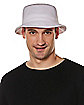 White Canvas Bucket Hat