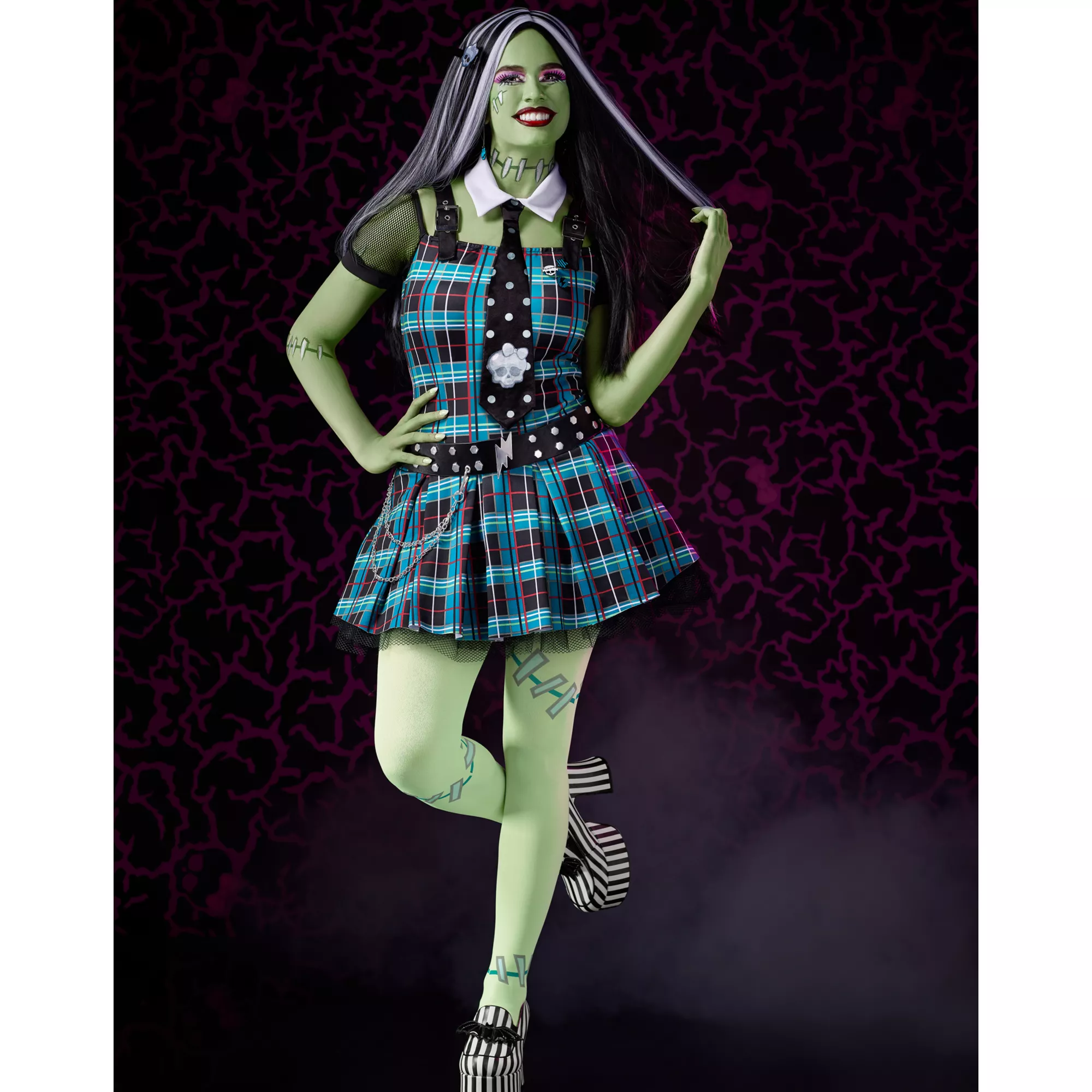Adult Frankie Stein Costume - Monster High at Spirit Halloween