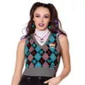 Adult Monster High Alumni Sweater Vest at Spirit Halloween