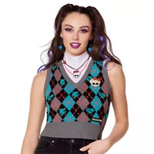 Adult Monster High Alumni Sweater Vest at Spirit Halloween