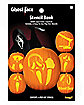 Ghost Face Pop-Out Pumpkin Stencils - 6 Pack