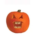 Bloody Pumpkin Fangs - 7 Pack at Spirit Halloween