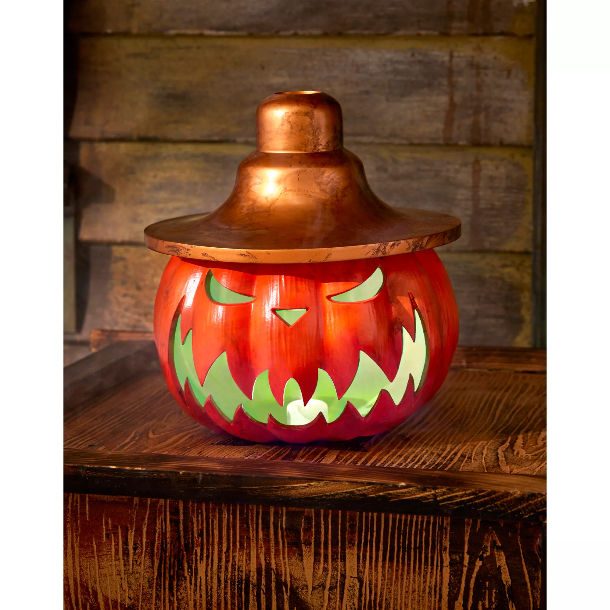 Color-Changing Hanging Pumpkin Light at Spencer's