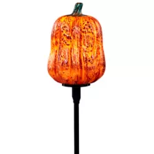 Light-Up LED Spooky Pumpkin Pathway Markers at Spencer's
