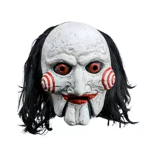 Billy the Puppet Full Mask - Saw at Spirit Halloween