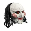 Billy the Puppet Full Mask - Saw at Spirit Halloween