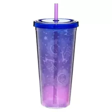 Tarot Moon and Stars Cup with Straw - 20 oz. at Spirit Halloween