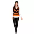 Adult Jack-O'-Lantern Sweater Vest at Spirit Halloween