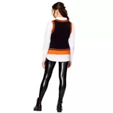 Adult Jack-O'-Lantern Sweater Vest at Spirit Halloween