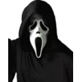 Glow in the Dark Ghost Face Full Mask at Spencer's