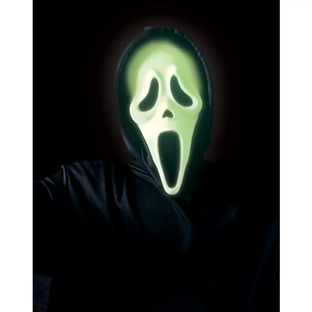 Ghost Glow In Dark Mask Ghost Glow In Dark Mask