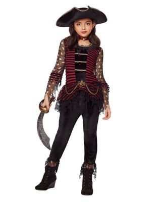 landen Compatibel met Verdwijnen Kids Dark Pirate Costume - Spirithalloween.com