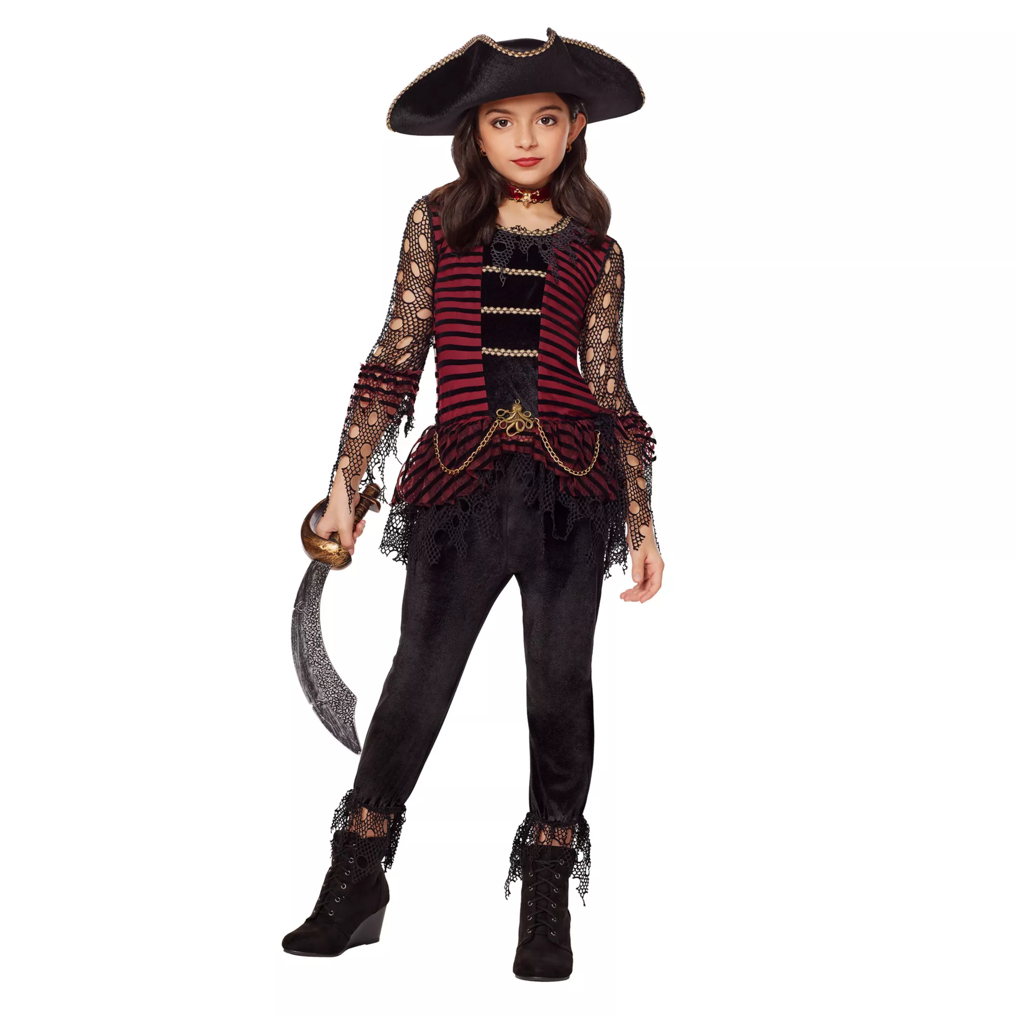 Kids Dark Pirate Costume at Spirit Halloween