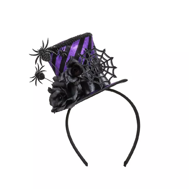 Spider Mini Top Hat Headband - Spirithalloween.com