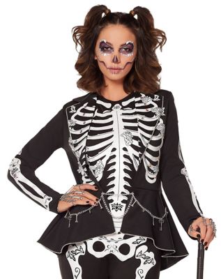 Spirit Halloween Womens Skeleton Costume