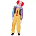 Adult Classic Pennywise Clown Plus Size Costume - It at Spirit Halloween