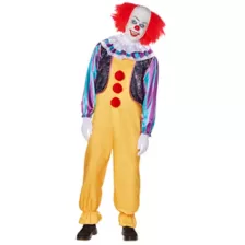 Adult Classic Pennywise Clown Plus Size Costume - It at Spirit Halloween