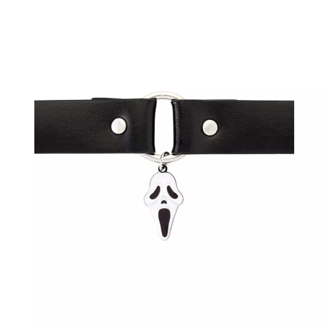 Ghost Face Choker Necklace at Spencer's
