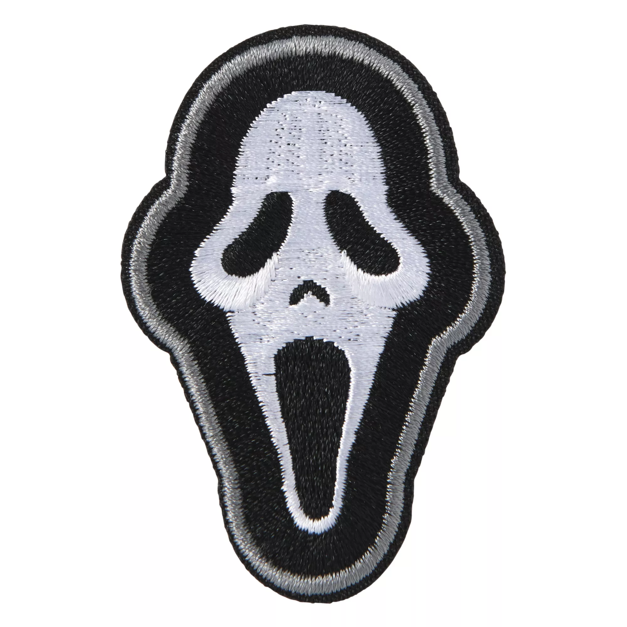 Ghost Face Patch and Pin Set at Spencer's