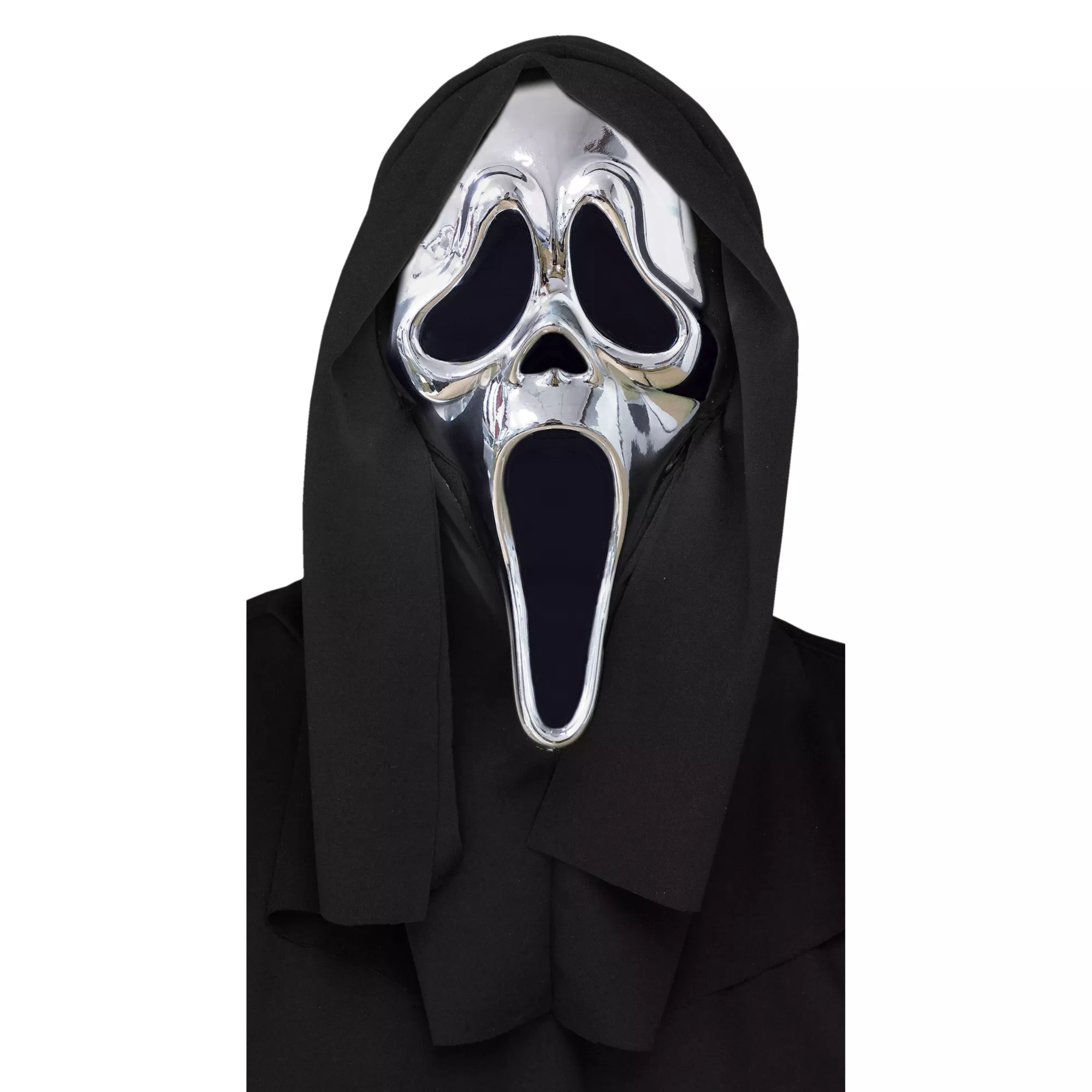 Kids Chrome Ghost Face Full Mask at Spencer's