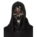 Chrome Ghost Face Full Mask at Spencer's