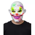 Black Light Neon Clown Full Mask at Spirit Halloween