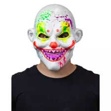 Black Light Neon Clown Full Mask at Spirit Halloween