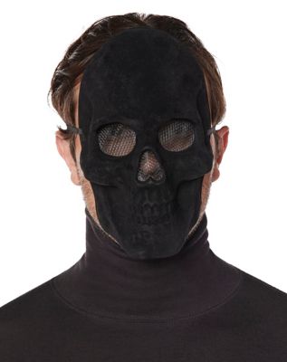 black skull mask halloween