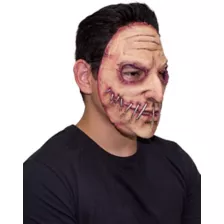 Stitched Smile Half Mask at Spirit Halloween
