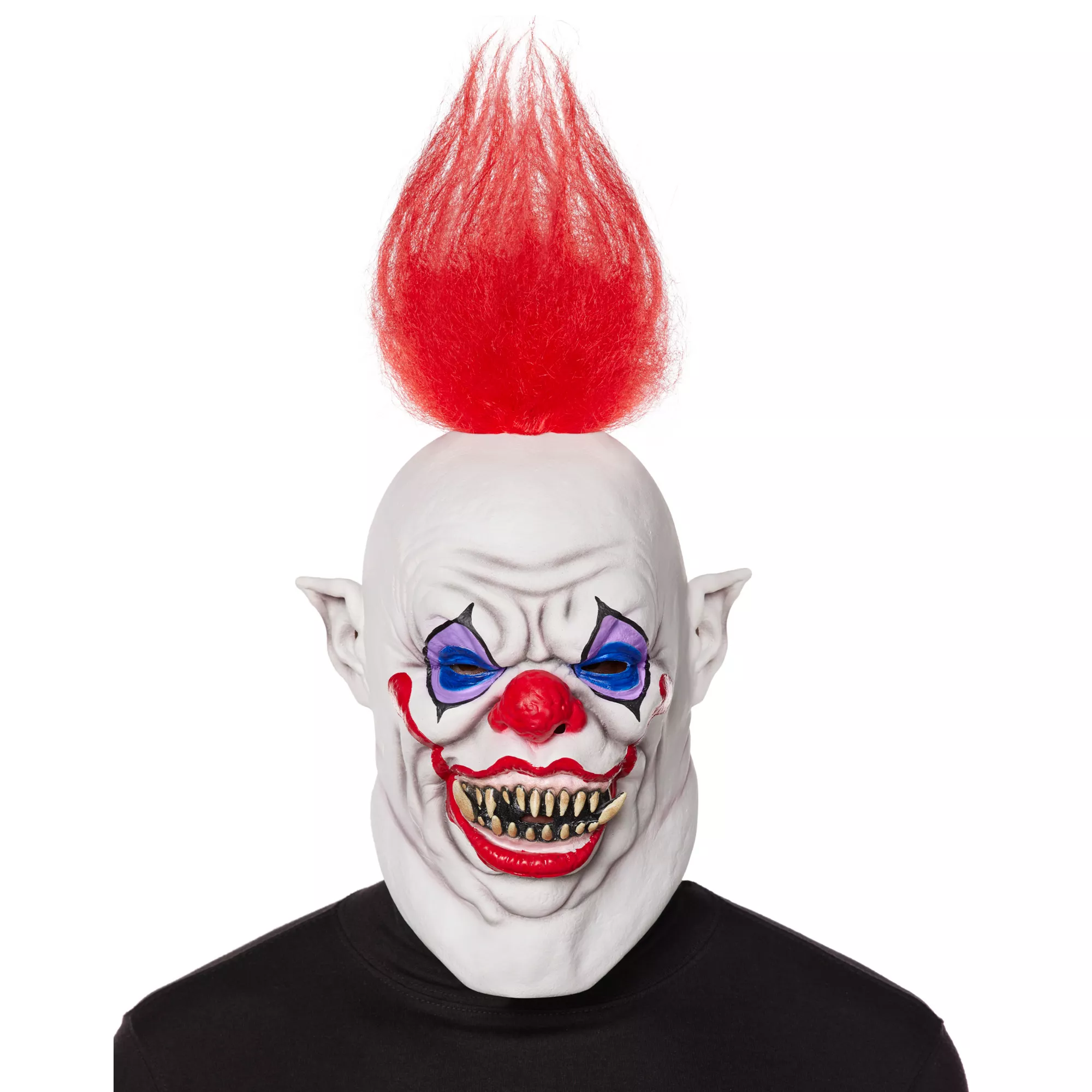 Oversized Scary Clown Full Mask at Spencer's