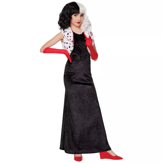 Kids Cruella Costume - Disney Cruella - Spirithalloween.com