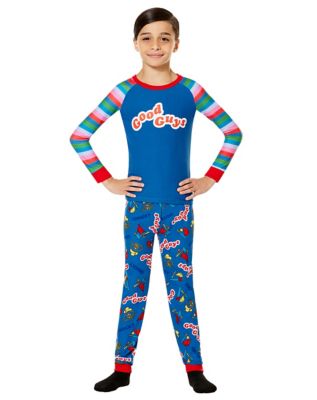 Kids Good Guys Chucky Pajama Set Spirithalloween