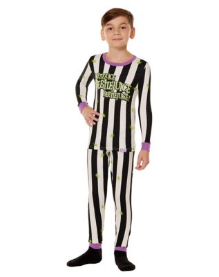 Kids Beetlejuice Pajama Set Spirithalloween