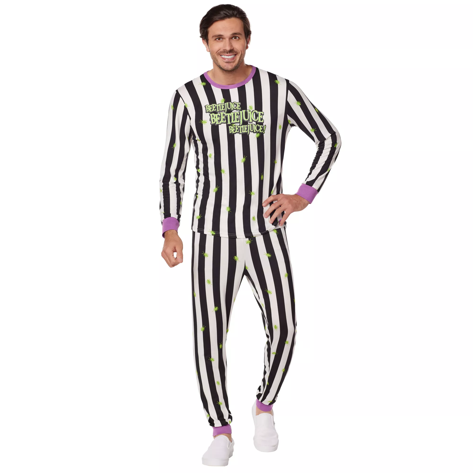 Beetlejuice Pajama Set at Spirit Halloween