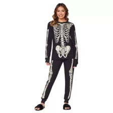 Skeleton Pajama Set at Spencer's