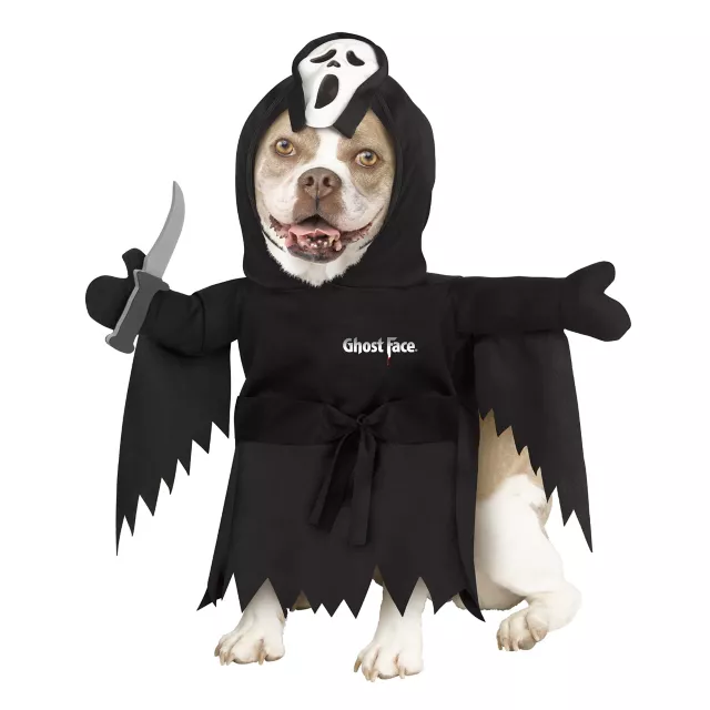 Ghost Face Pet Costume at Spencer's