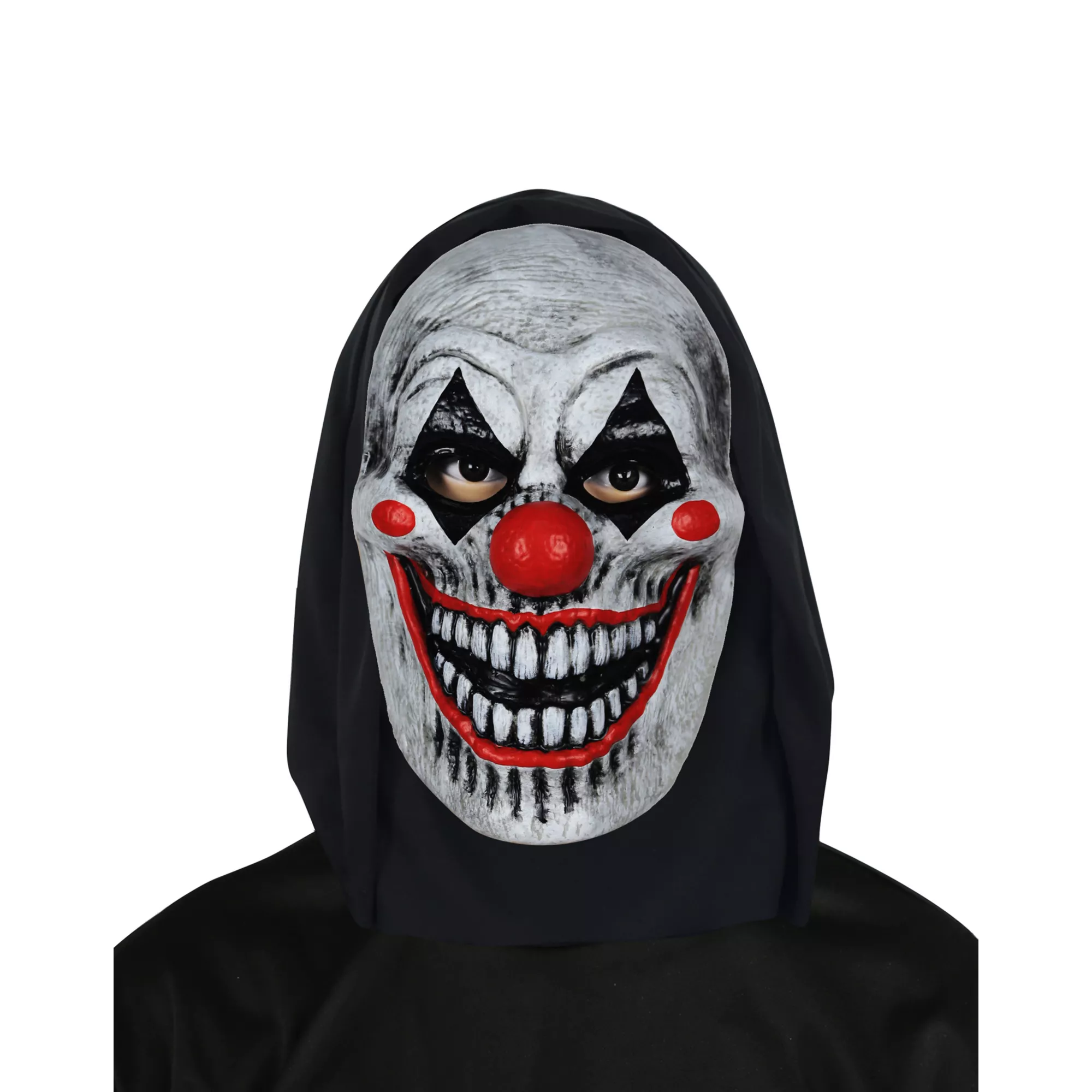 Die Laughing Clown Half Mask at Spirit Halloween