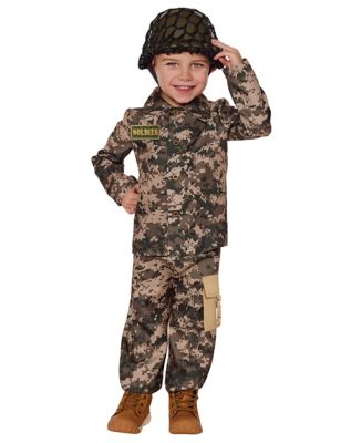 Toddler Military Soldier Costume - Spirithalloween.com