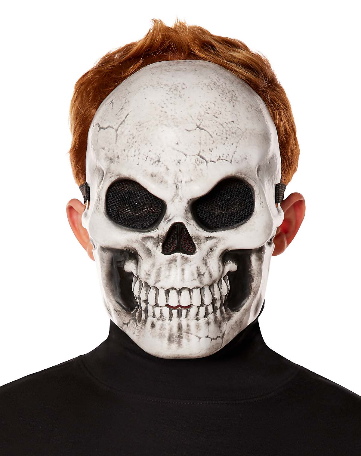 Kids Sinister Skeleton Half Mask